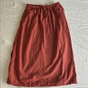 Rust Red Women's Skirt